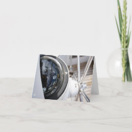 Tarjeta De Agradecimiento Kompas dat de richting geeft aan een avontuur. 