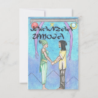 Tarjeta De Agradecimiento Kwanzaa