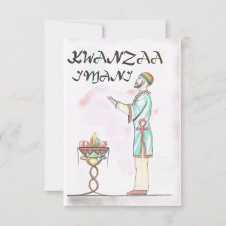 Tarjeta De Agradecimiento Kwanzaa