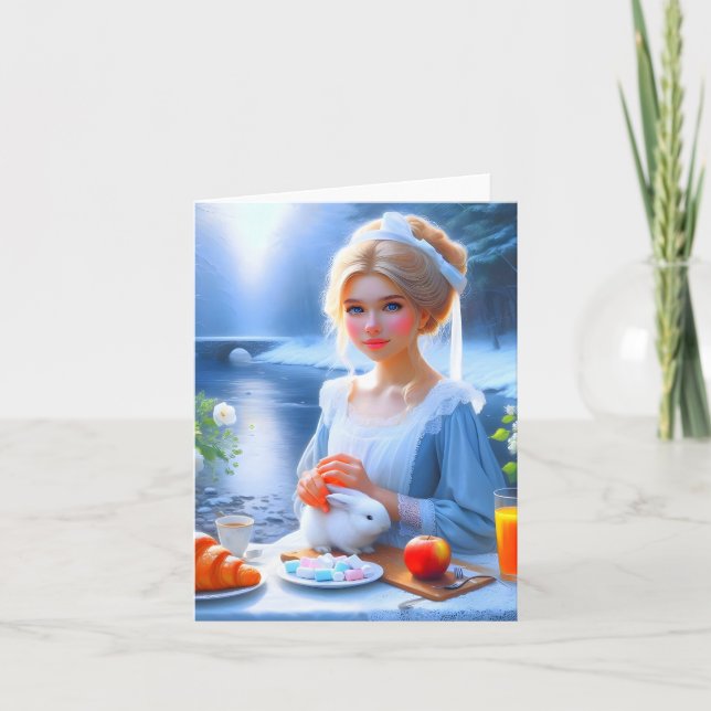 Tarjeta De Agradecimiento L’univers merveilleux d’Alice, carte pour tous  (Anverso)