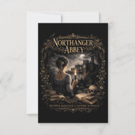 Tarjeta De Agradecimiento La Abadía de Northanger