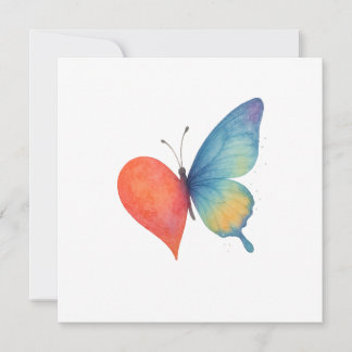 Tarjeta De Agradecimiento La afluencia del corazón