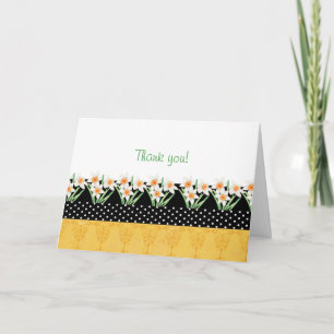 Tarjeta De Agradecimiento La alegría de la primavera le agradece