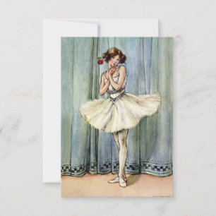 Tarjeta De Agradecimiento La bailarina de Florence Anderson