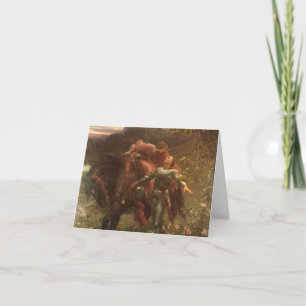 Tarjeta De Agradecimiento La Belle Dame sans Merci de Frank Dicksee Boda