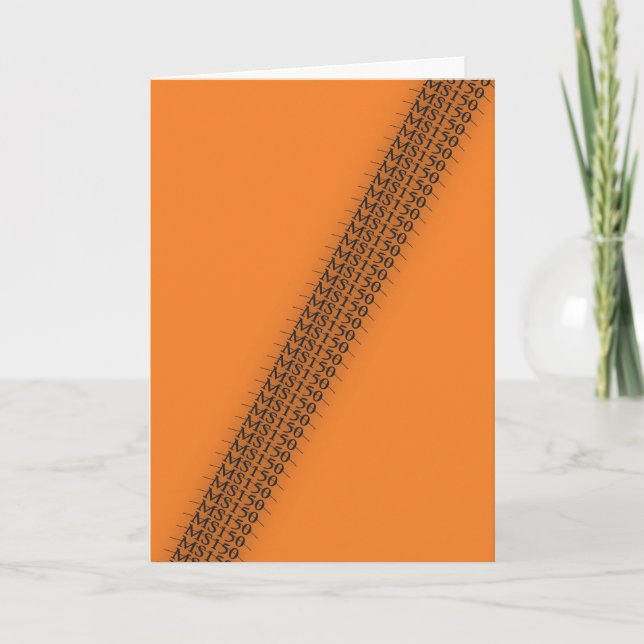 Tarjeta De Agradecimiento La bici 150 del ms le agradece (Anverso)