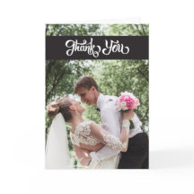 La boda simple de la escritura le agradece dobló