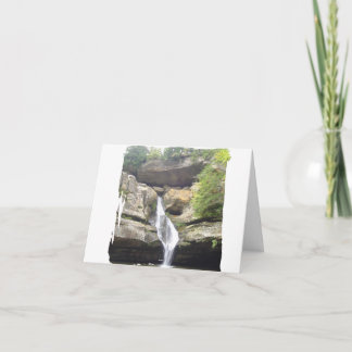 Tarjeta De Agradecimiento La cascada magnífica le agradece