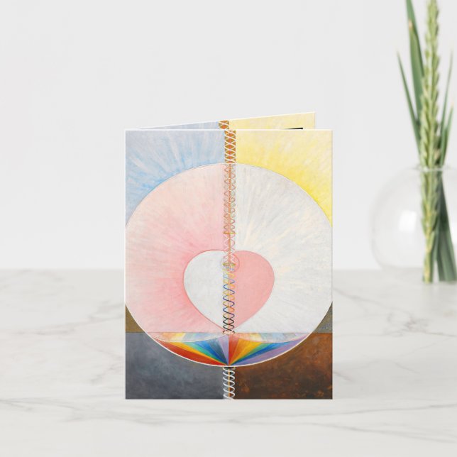 Tarjeta De Agradecimiento La cocina de Hilma af Klint (Anverso)