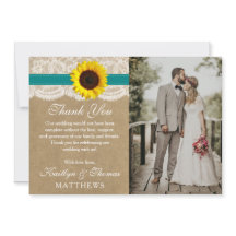 La colección de Bodas de girasol Kraft rústico