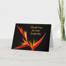 Tarjeta De Agradecimiento La condolencia fúnebre elegante le agradece cardar