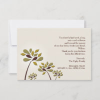 La condolencia triste le agradece cardar