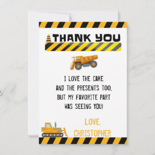 TARJETA DE AGRADECIMIENTO LA CONSTRUCCIÓN LE AGRADECE CARDAR POR MUCHACHOS