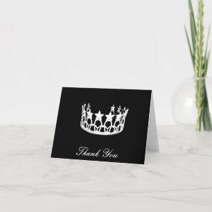 Tarjeta De Agradecimiento La corona le agradece cardar