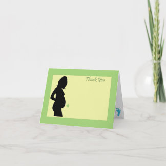 Tarjeta De Agradecimiento ¡La fiesta de bienvenida al bebé le agradece!