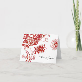 Tarjeta De Agradecimiento La flor de Lotus le agradece