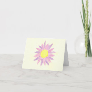 Tarjeta De Agradecimiento La Flor Que Preferiría Olvidar
