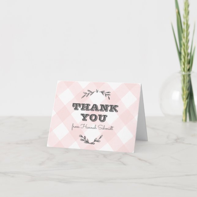 Tarjeta De Agradecimiento La guinga del país le agradece (Anverso)