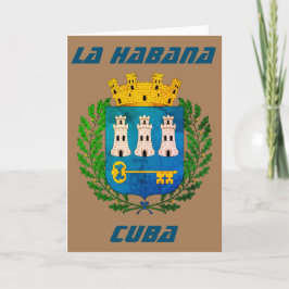 Tarjeta De Agradecimiento La Habana, Cuba, La Habana, Cuba (Capital Cubana)