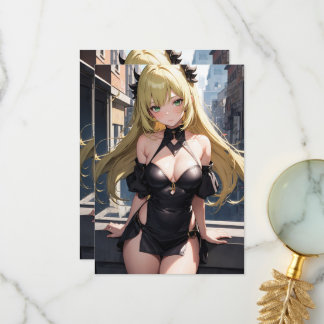 Tarjeta De Agradecimiento La Hechicera de Medianoche