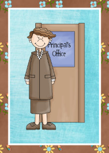 Tarjetas Para El Director Escuela Zazzle Es