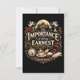 Tarjeta De Agradecimiento La importancia de ser formal