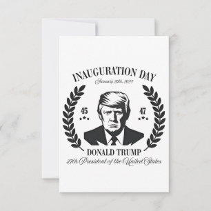 Tarjeta De Agradecimiento La inauguración de Trump en 2025 Orgullosa Maga