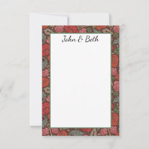 Tarjeta De Agradecimiento La llave vieja de bloqueo de Steampunk en Victoria