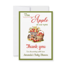 La Manzana de Nuestros Ojos Baby Shower de la Cose