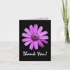 Tarjeta De Agradecimiento La margarita le agradece Notecard