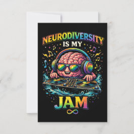 Tarjeta De Agradecimiento La neurodiversidad es mi pasión