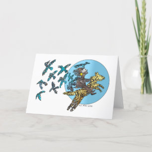 Tarjeta De Agradecimiento La paradoja del tiempo de Aristóteles