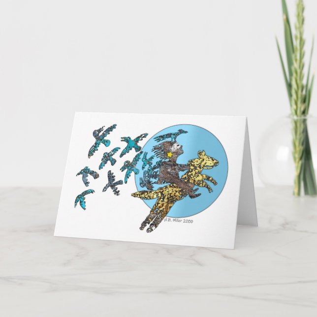 Tarjeta De Agradecimiento La paradoja del tiempo de Aristóteles (Anverso)