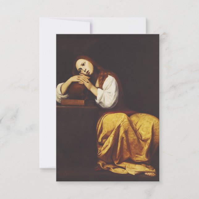 Tarjeta De Agradecimiento La penitoria María Magdalena de Giacomo Galli (Anverso)