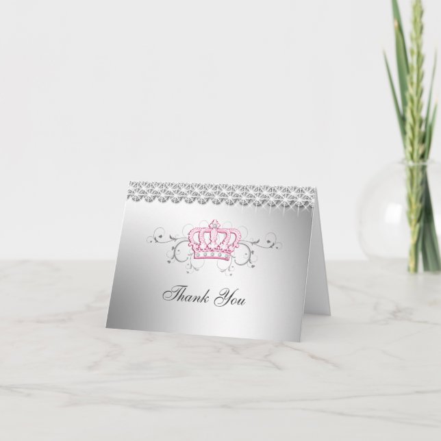 Tarjeta De Agradecimiento La reina 311 por un día le agradece (Anverso)