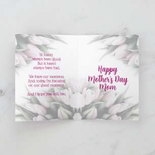 Tarjeta De Agradecimiento La relación ha evolucionado - Día de la Madre