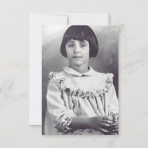 Tarjeta De Agradecimiento La Venerable Antonietta Meo