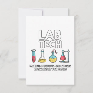 Tarjeta De Agradecimiento Laboratorio de Técnicas de Laboratorio