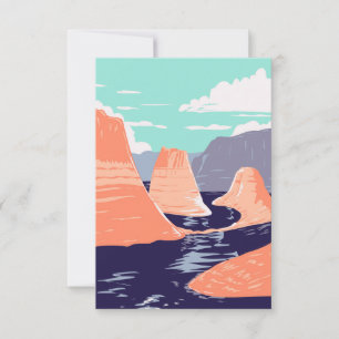 Tarjeta De Agradecimiento Lago Powell