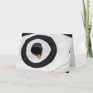 Tarjeta De Agradecimiento lágrimas de objetivo