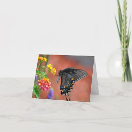 Tarjeta De Agradecimiento Lantana vietnamita toda ocasión Notecard