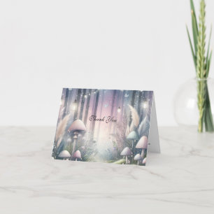 Tarjeta De Agradecimiento Lanternlight Dreams Enchanted Forest Boda