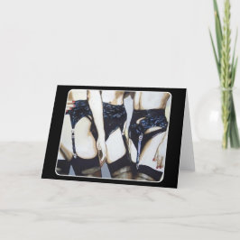 Tarjeta De Agradecimiento "Las cosas pasan cuando el Fiesta baja" pintura