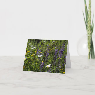 Tarjeta De Agradecimiento Las flores le agradecen cardar