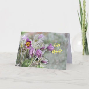 TARJETA DE AGRADECIMIENTO LAS FLORES PURPLE SE BIEN