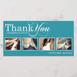 TARJETA DE AGRADECIMIENTO LAS GRACIAS MODERNAS DEL PAVO REAL EL %PIPE% QUE