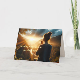 TARJETA DE AGRADECIMIENTO LAS ORACIONES DE SALUD SE HACEN BIEN