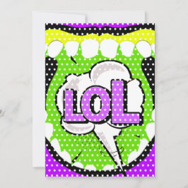 Tarjeta De Agradecimiento Lauder en voz alta