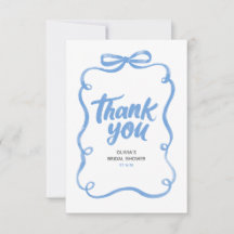 Lazo de cinta azul polvoriento caprichoso para des