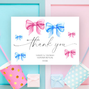 Tarjeta De Agradecimiento Lazos de acuarela - Gracias por la revelación de g